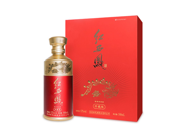 大足回收珍藏版五星红西凤酒