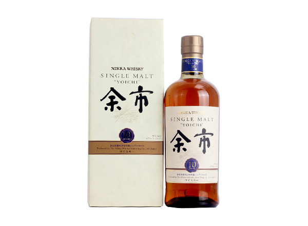 大足一甲威士忌回收余市威士忌NIKKA YOICHI10年/15年45度700ml洋酒2000S日本威士忌