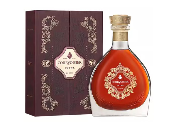 大足回收拿破仑至尊EXTRA馥华诗干邑白兰地700ml礼盒装Courvoisier洋酒