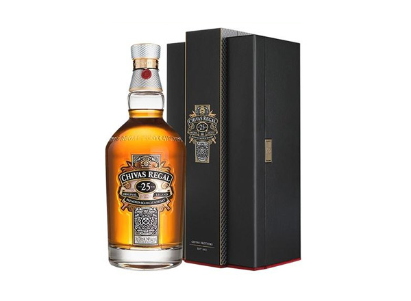 大足Chivas芝华士25年回收芝华士威士忌礼盒Chivas Regal进口洋酒行货