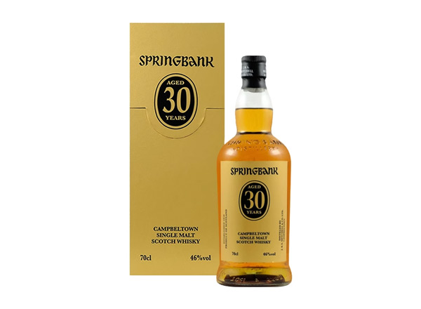 大足Springbank回收云顶30年威士忌苏格兰坎贝尔镇单一麦芽威士忌洋酒700ml礼盒