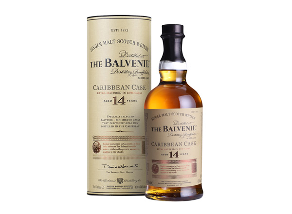 大足百富14年回收百富威士忌加勒比桶陈酿The Balvenie Caribbean Cask洋酒上门收购