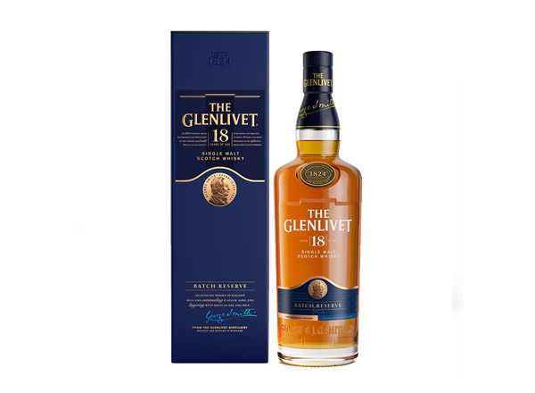 大足回收格兰威特威士忌18年陈酿The Glenlivet进口洋酒礼盒上门收购价格