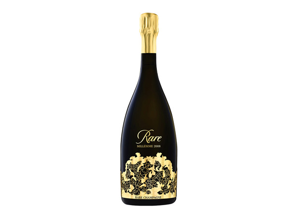 大足白雪稀露香槟回收稀露黑钻年份香槟经典款Rare Brut