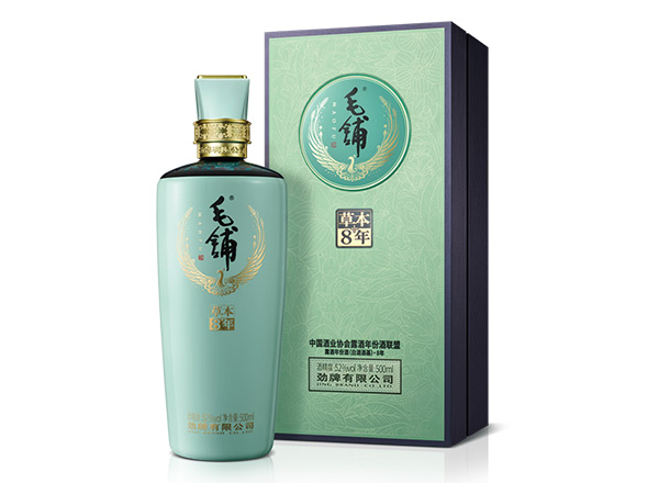大足劲牌毛铺酒回收毛铺草本年份酒•8年草本42度52度