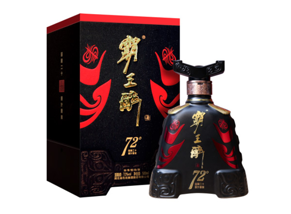 大足回收石花霸王醉酒72° 白酒礼盒